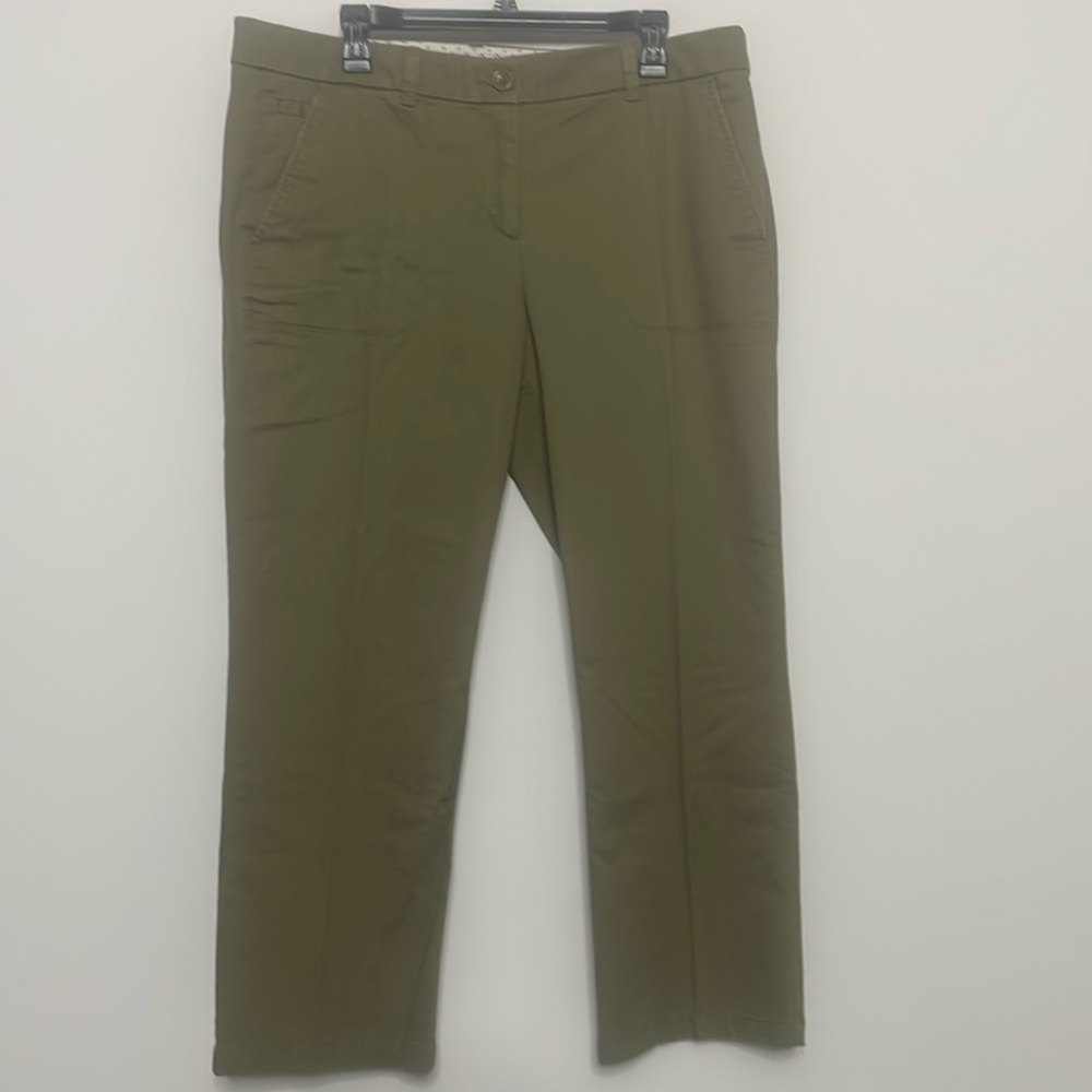 Ann Taylor Loft womans kick crop pants 14